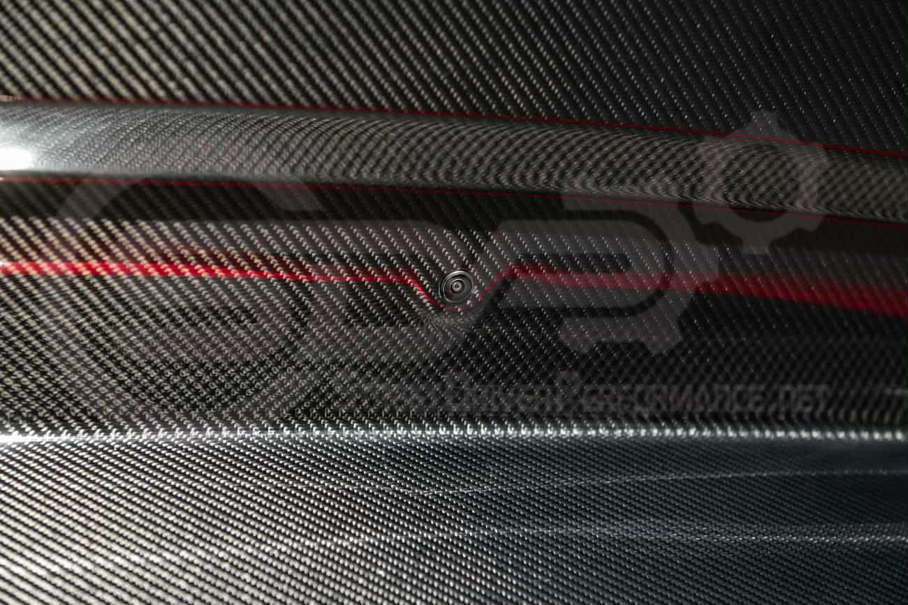 2024-UP FORD MUSTANG S650 | CARBON FIBER REAR TRUNK DECKLID WITH INTEGRATED SPOILER WING